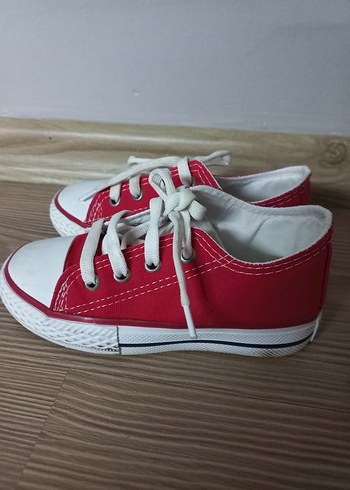Converse Kırmızı Minimalist cocuk Spor Ayakkabı