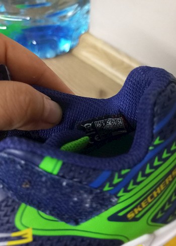 26 Beden yeşil Renk Erkek Çocuk Renkli Spor Ayakkabı