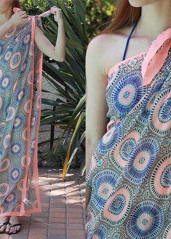 H&M BÜYÜK BOY PAREO - Görsel 5