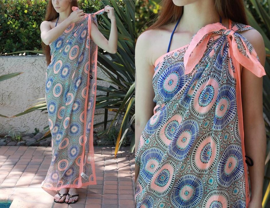 H&M BÜYÜK BOY PAREO - Görsel 5