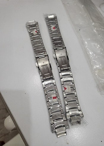 İKİ ADET PASLANMAZ ÇELİK ERKEK SAAT KORDONU - Görsel 4