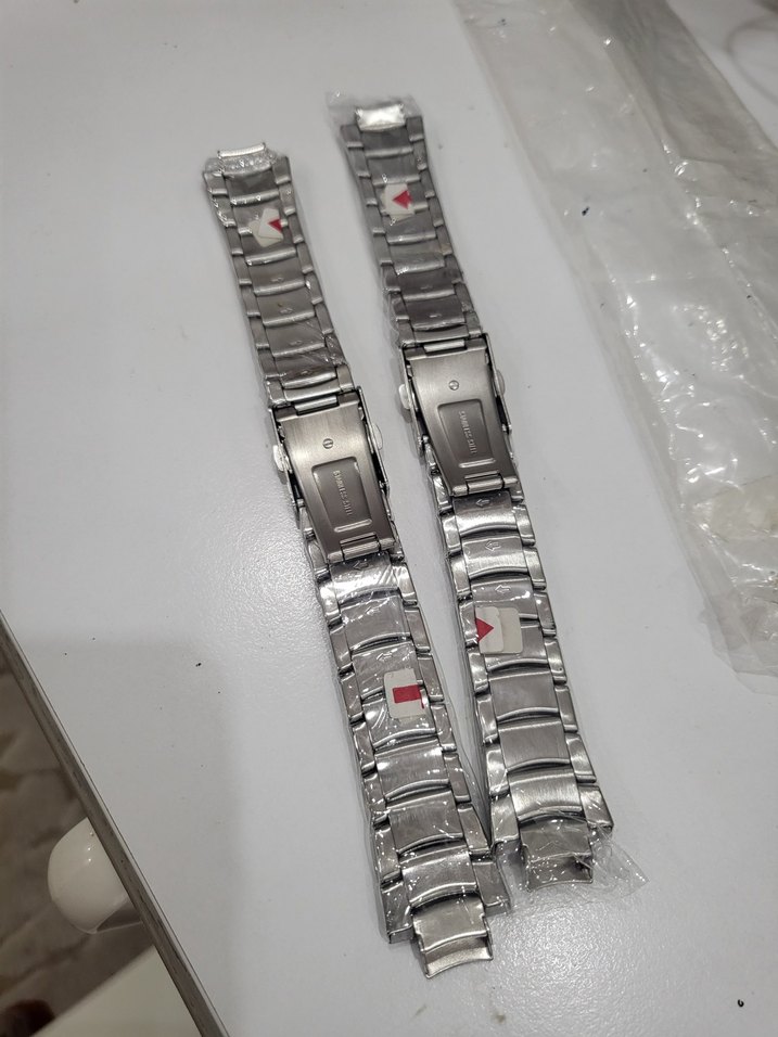 İKİ ADET PASLANMAZ ÇELİK ERKEK SAAT KORDONU - Görsel 4