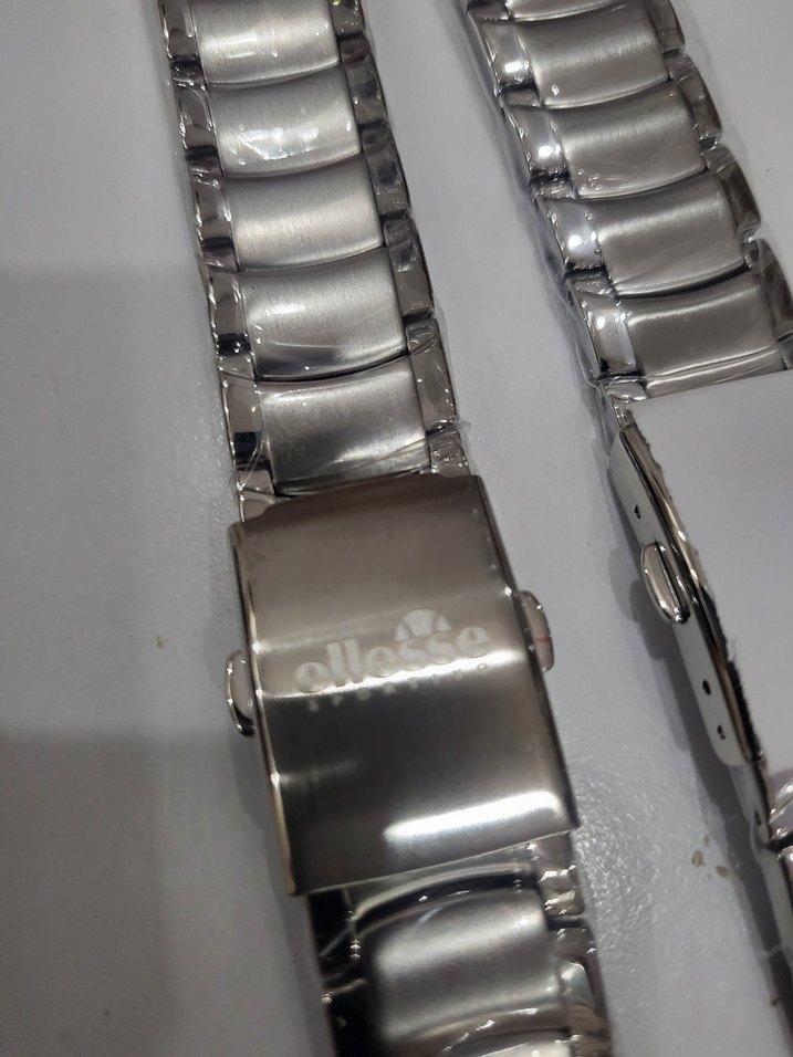 İKİ ADET PASLANMAZ ÇELİK ERKEK SAAT KORDONU - Görsel 3