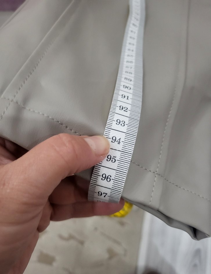 Vizon Suni Deri Havuç Pantolon - Görsel 4