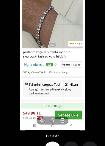 Beden beyaz Renk PASLANMAZ CELIK SU YOLU BİLEKLİK