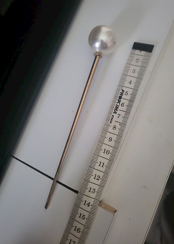 İnci Topuz Saç Tokası - Görsel 4