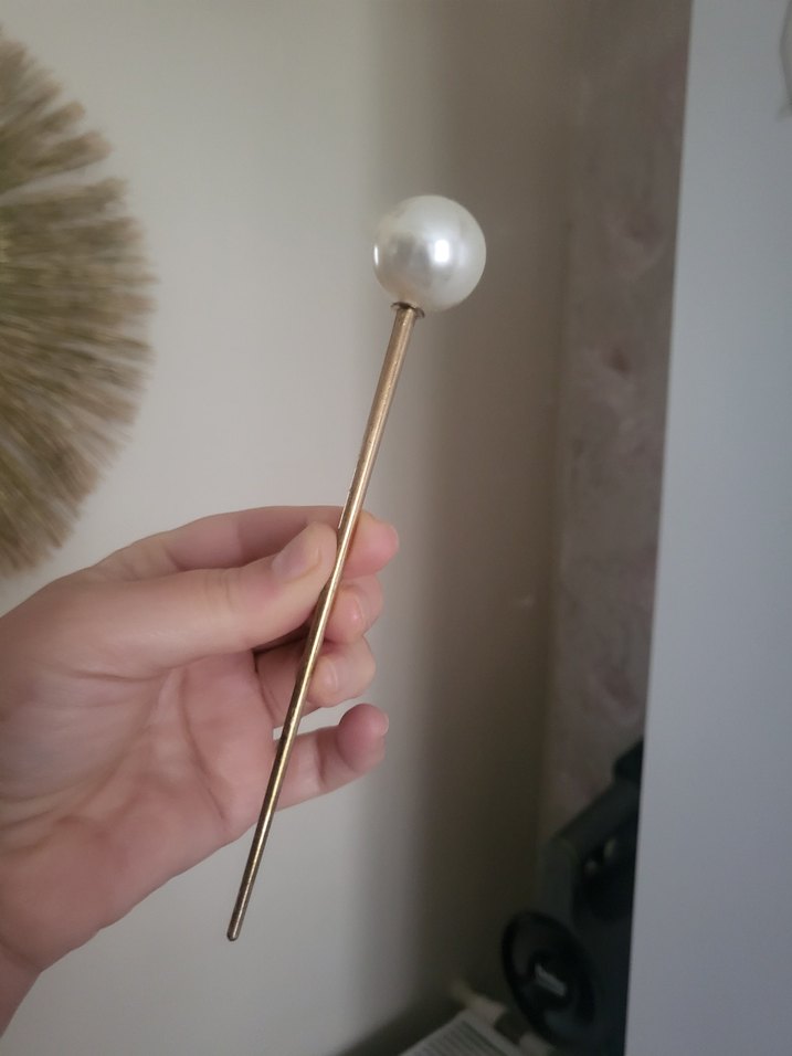 İnci Topuz Saç Tokası - Görsel 2