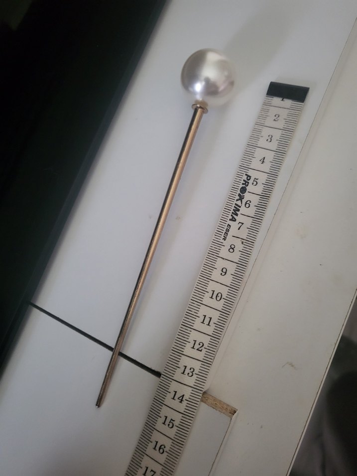 İnci Topuz Saç Tokası - Görsel 4