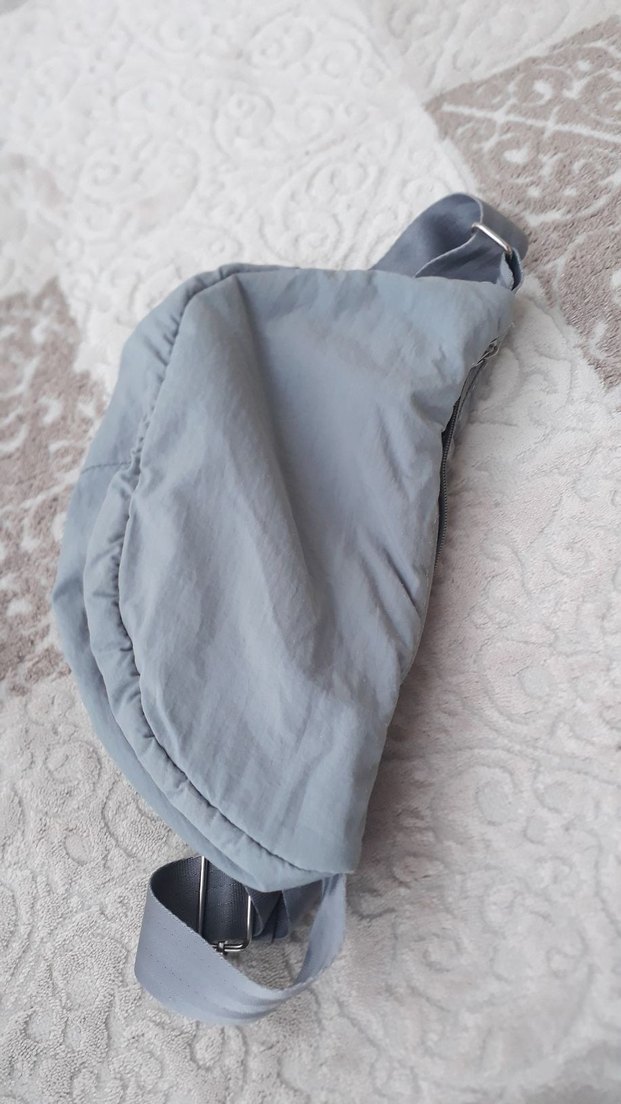 Gri capraz çanta - Görsel 4