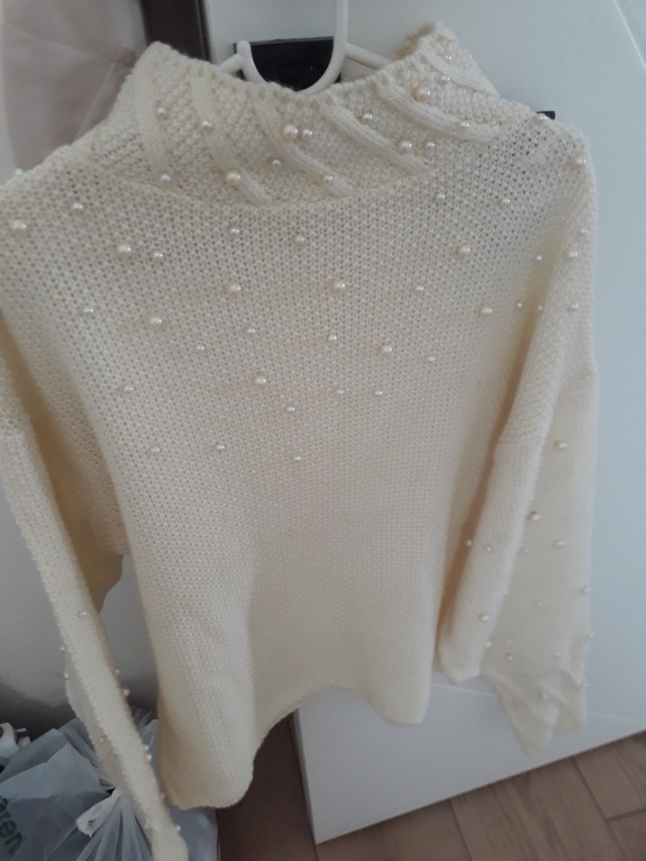 Baskılı, Belden Bağlamalı Kadın Kot Pantolon — görsel 9/10