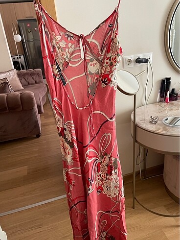 Zara #Zara midi elbise
