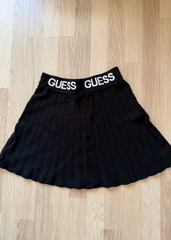 Guess Siyah Pilili Mini Etek