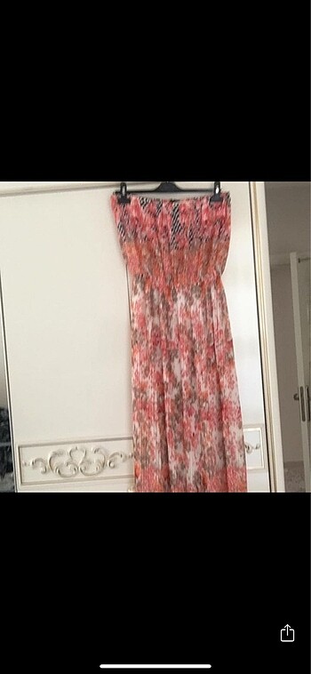 xl Beden çeşitli Renk Straples elbise