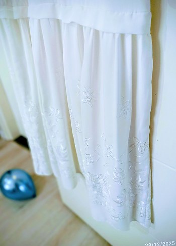 Beyaz Uzun Bohem Kadın Elbise - Görsel 4