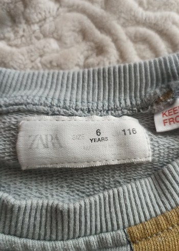 Erkek Çocuk Gri Baskılı Sweatshirt - Görsel 4