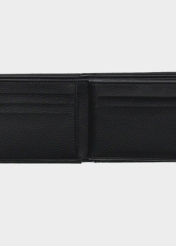 Kiğılı Düz Siyah Erkek Cüzdanı - Görsel 4
