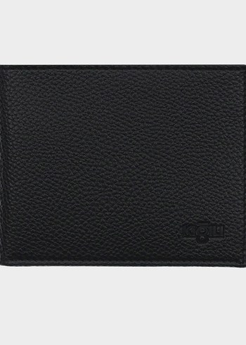 Kiğılı Düz Siyah Erkek Cüzdanı - Görsel 5