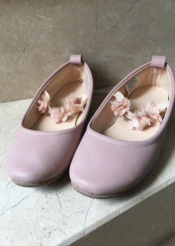 Kız Çocuk Pembe Fırfırlı Babet - Görsel 4