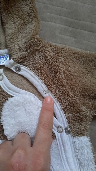 3 Ay Beden Civil peluş ayıcık tulum