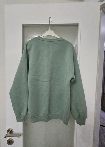 Yeşil Baskılı Kadın Sweatshirt - Görsel 4