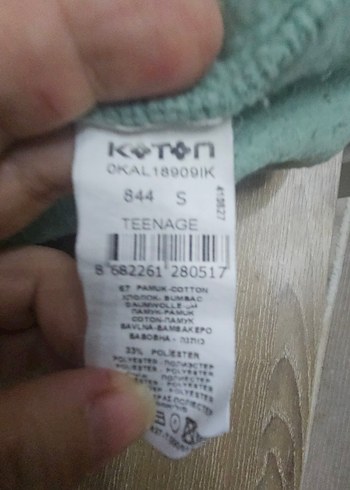 Yeşil Baskılı Kadın Sweatshirt - Görsel 9