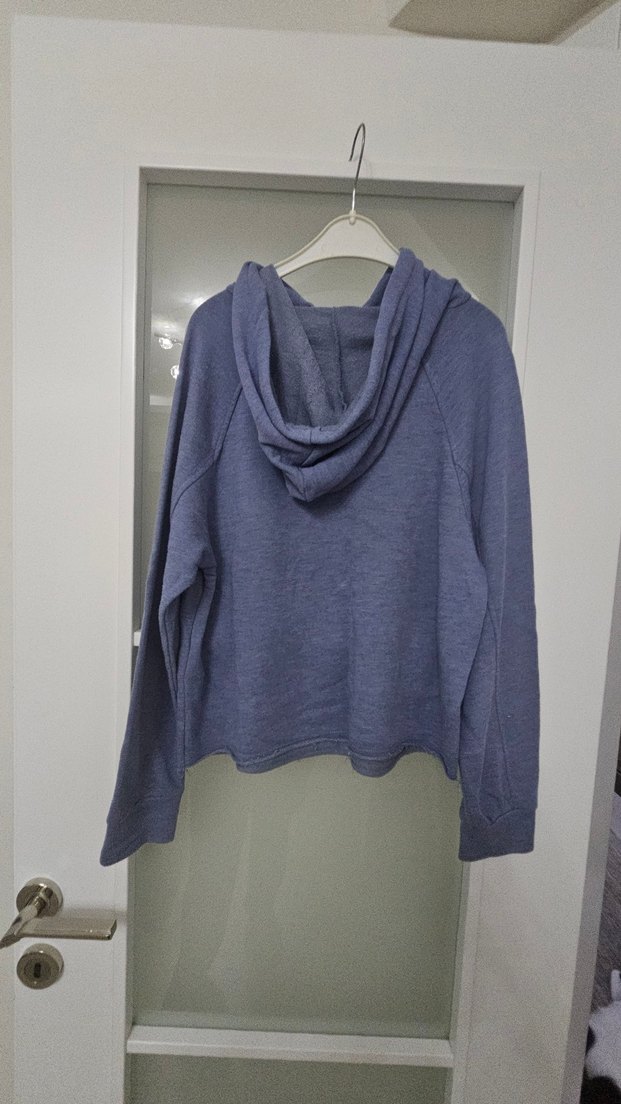 Mavi Kadın Kapüşonlu Sweatshirt - Görsel 3