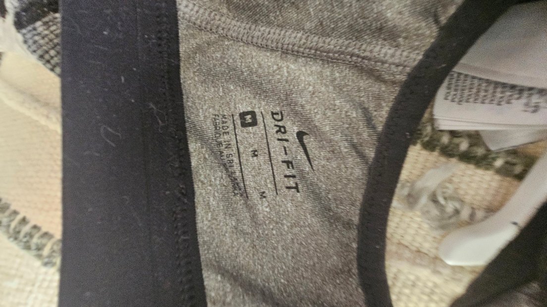 Gri Spor Büstiyer ve Siyah Tayt Takımı - Görsel 5