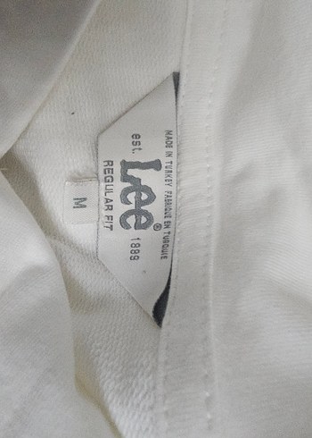 Lee Beyaz Kadın Sweatshirt - Görsel 5