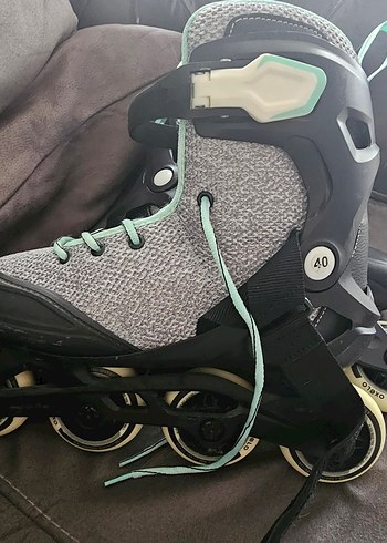 Gri Yılan Desenli Bağcıklı unisex 39 number Paten - Görsel 6