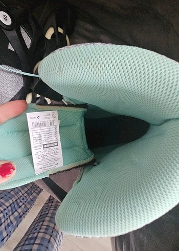 Gri Yılan Desenli Bağcıklı unisex 39 number Paten - Görsel 2