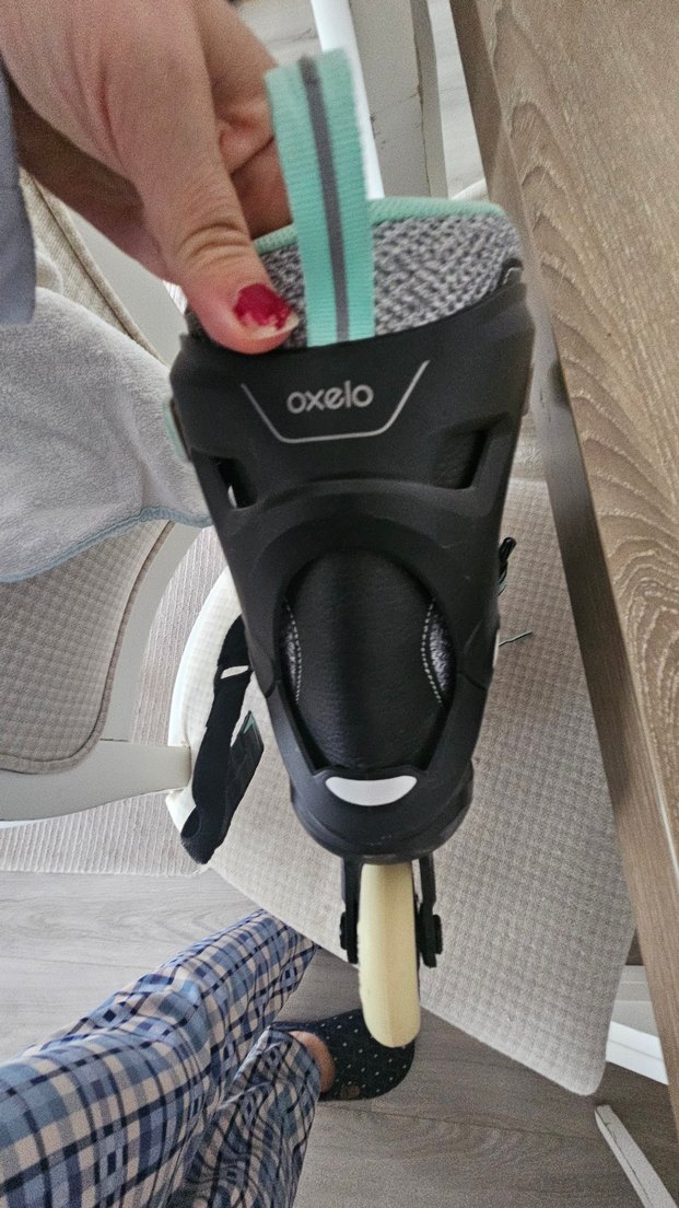 Gri Yılan Desenli Bağcıklı unisex 39 number Paten - Görsel 3