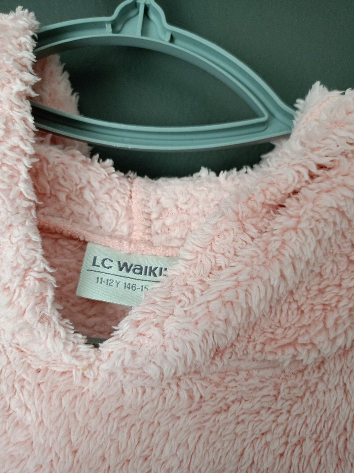 Polar Kapüşonlu Kız Çocuk Sweatshirt LC waikiki - Görsel 2