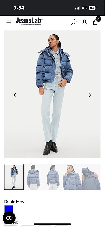 xs Beden Calvin Klein Mont