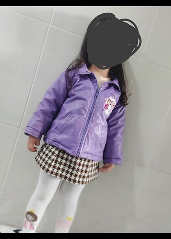 kız çocuk deri ceket - Görsel 2