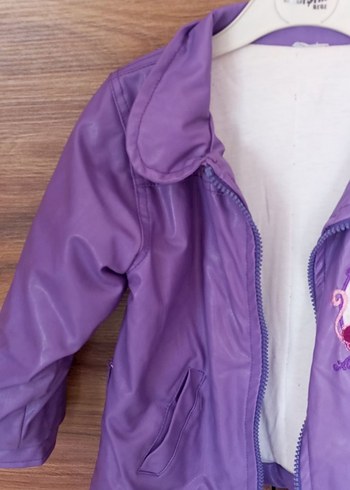 kız çocuk deri ceket - Görsel 4