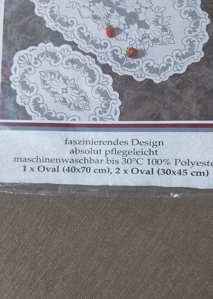 Masa örtüsü  - Görsel 4