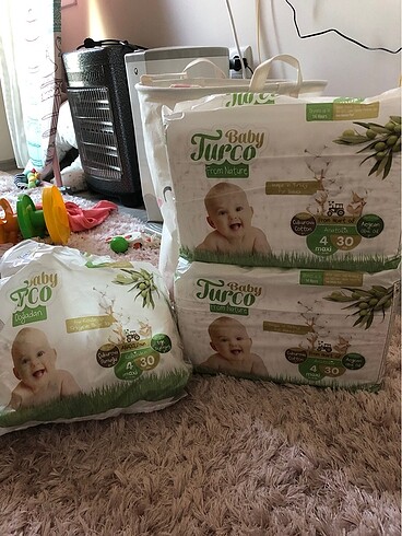 Baby turco bebek bezi 4 beden
