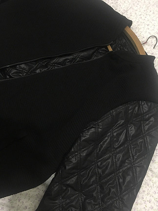 Mavi bomber ceket