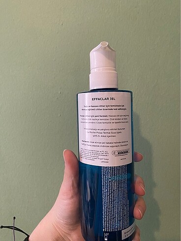 Beden La roche posay yüz yıkama jeli