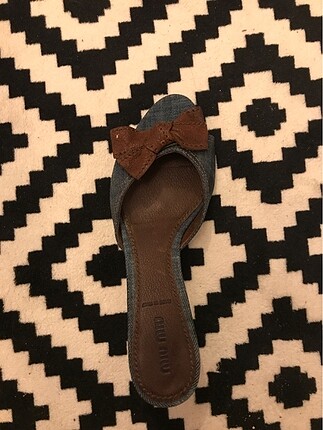 Miu Miu Miu miu topuklu terlik