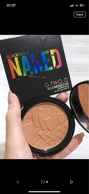 Naked aydınlatıcı highlighter