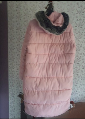 Pembe Kürklü Montu - Görsel 2