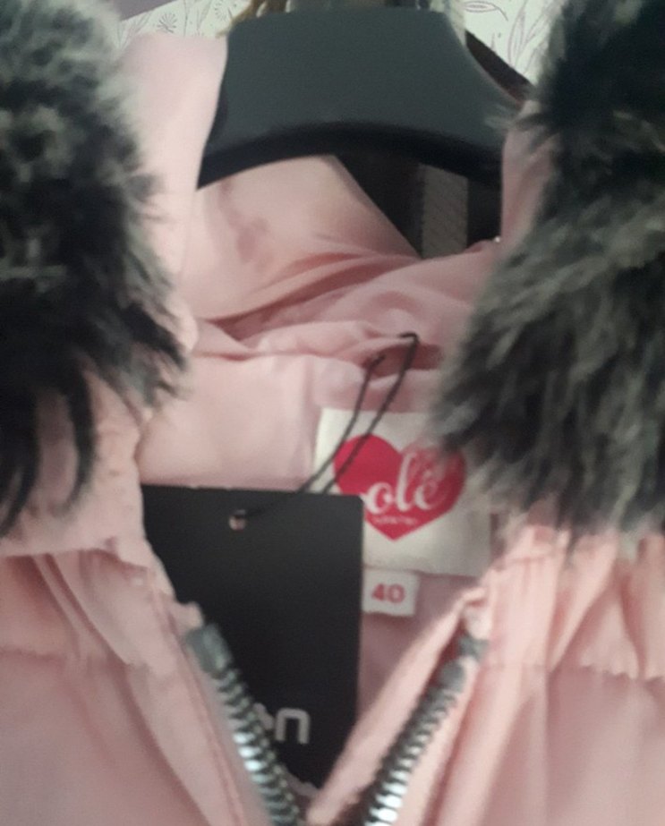 Pembe Kürklü Montu - Görsel 3