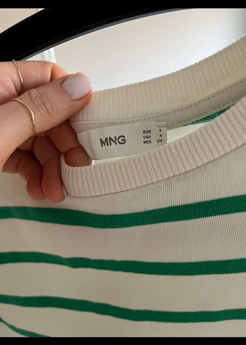 Çizgili Loose Fit Midi Elbise - Görsel 6