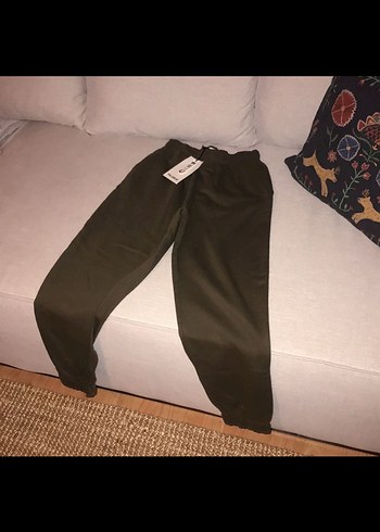 Kadın Kahverengi Rahat Kesim Jogger - Görsel 2