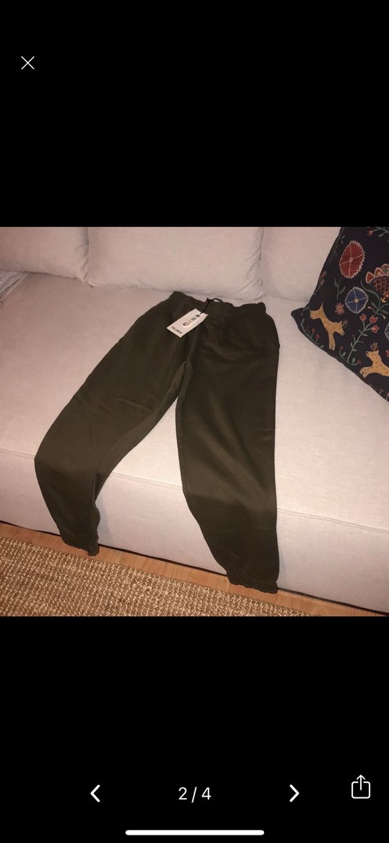 Kadın Kahverengi Rahat Kesim Jogger - Görsel 2