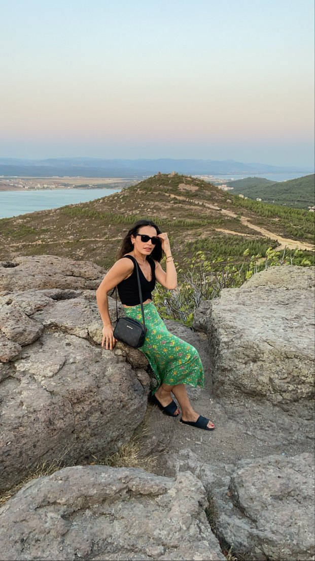 Yeşil Çiçekli - Görsel 2