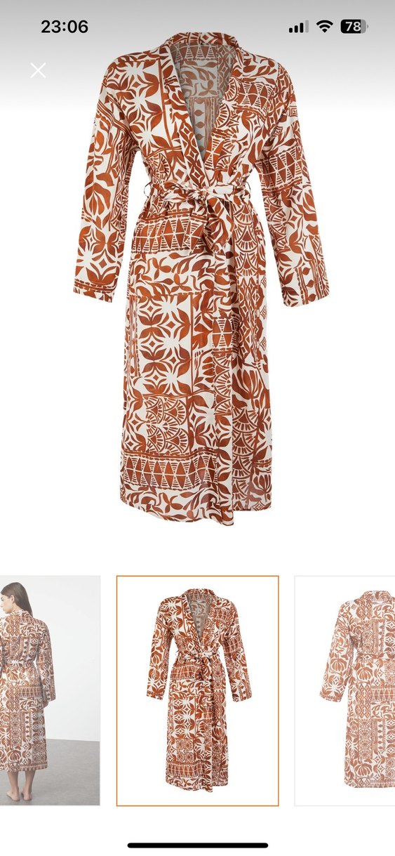 Kadın Bohem Uzun Bağlamalı Kimono - Görsel 5