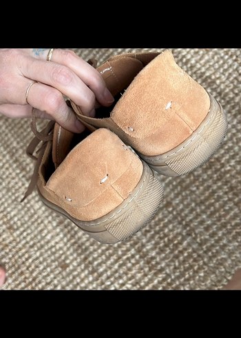 Süet Kadın Spor Ayakkabı - Görsel 4