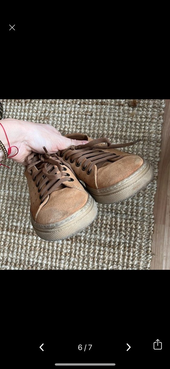 Süet Kadın Spor Ayakkabı - Görsel 3